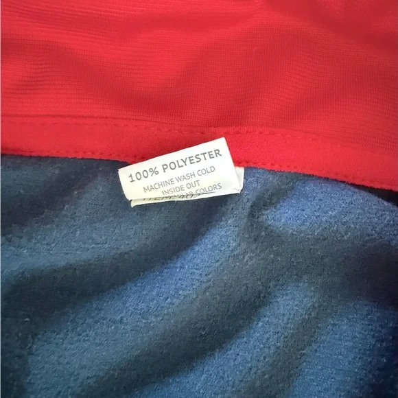 Chicago White Sox Vintage Red, Navy & White Bomber-Style Track Jacket - Picture 3 of 6